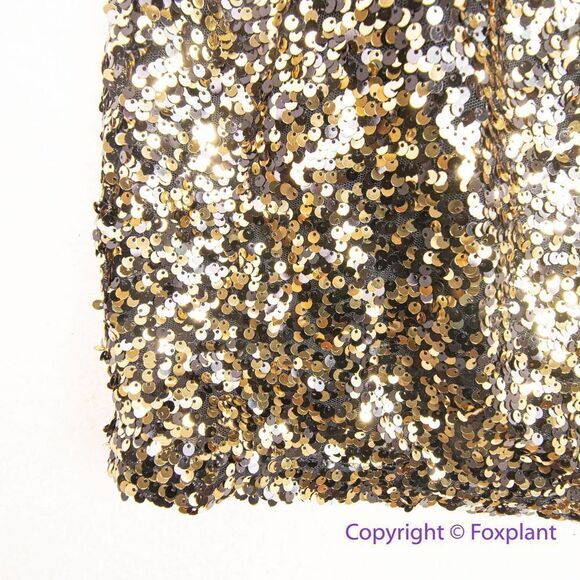 NEW City Chic Sequin Cocktail glam‎ mini Dress, color gold, plus size 20 - Picture 3 of 15